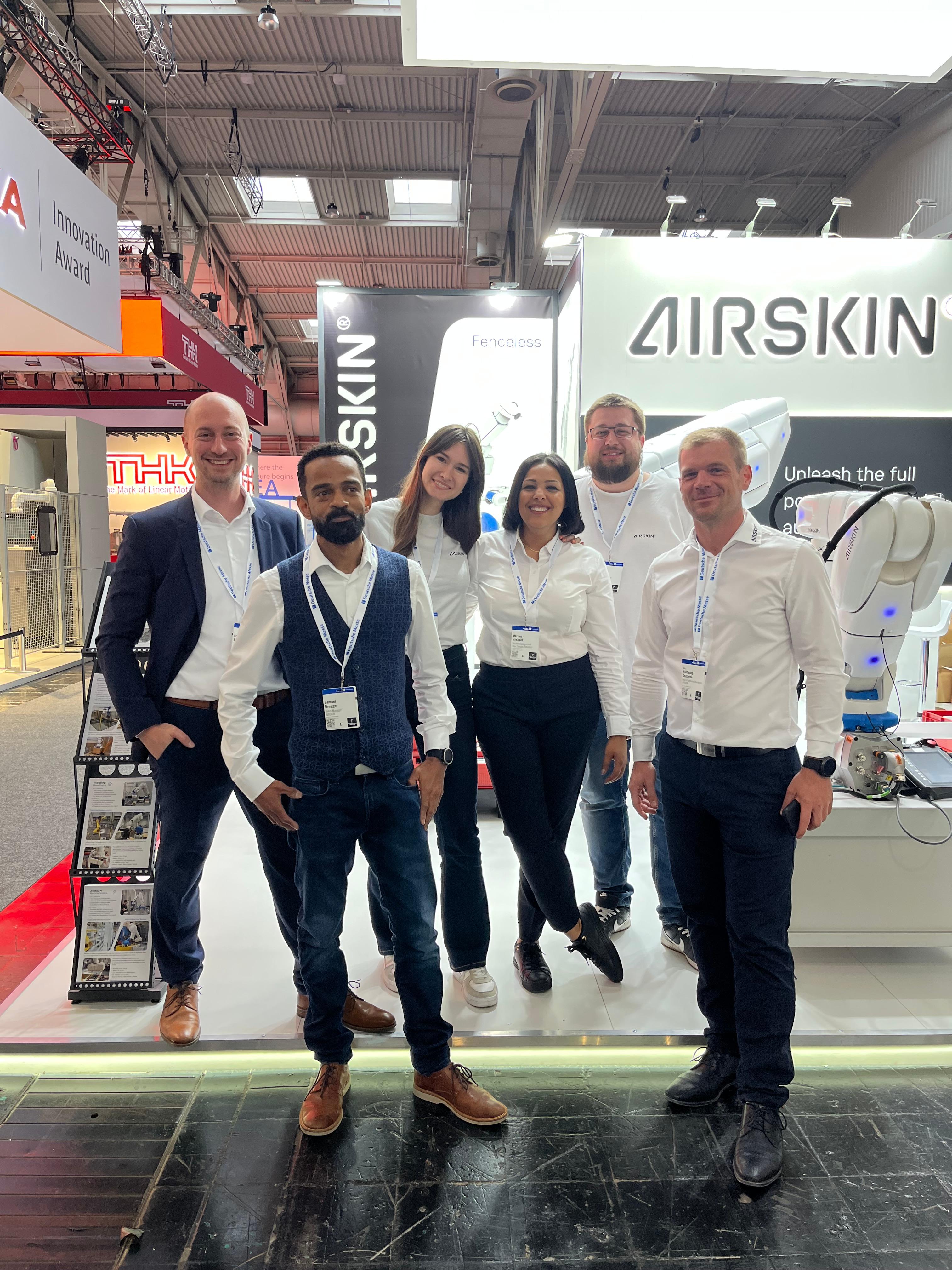 The AIRSKIN team