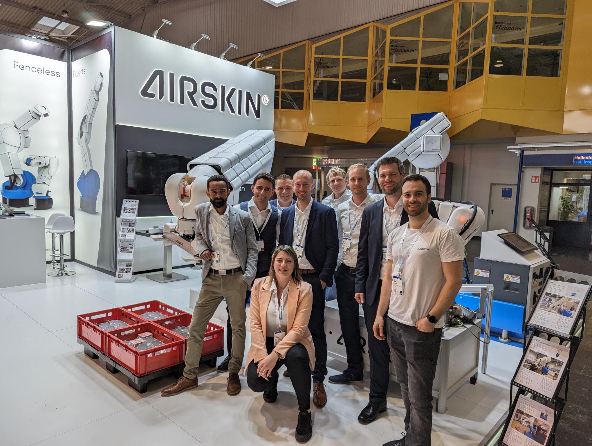 The AIRSKIN team